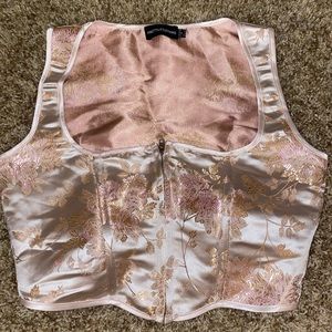 Floral Corset Top
